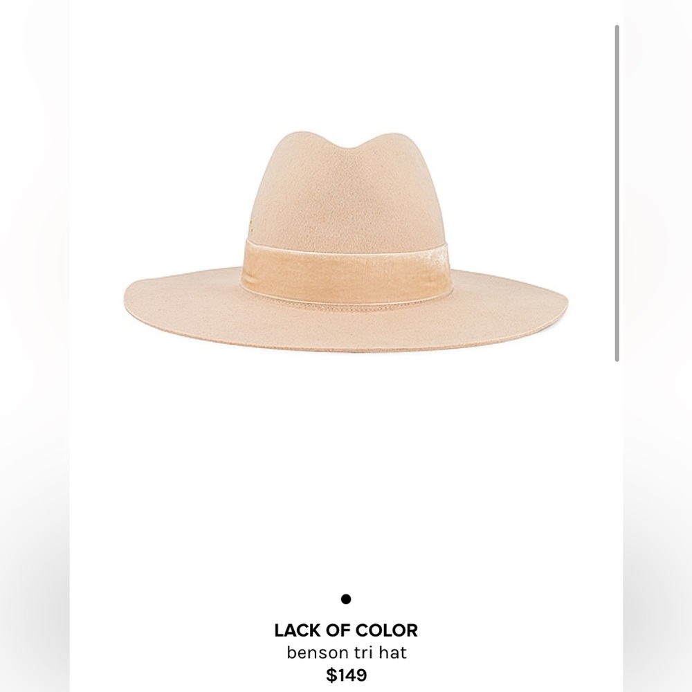 Lack of Color Benson Tri Hat - Beige